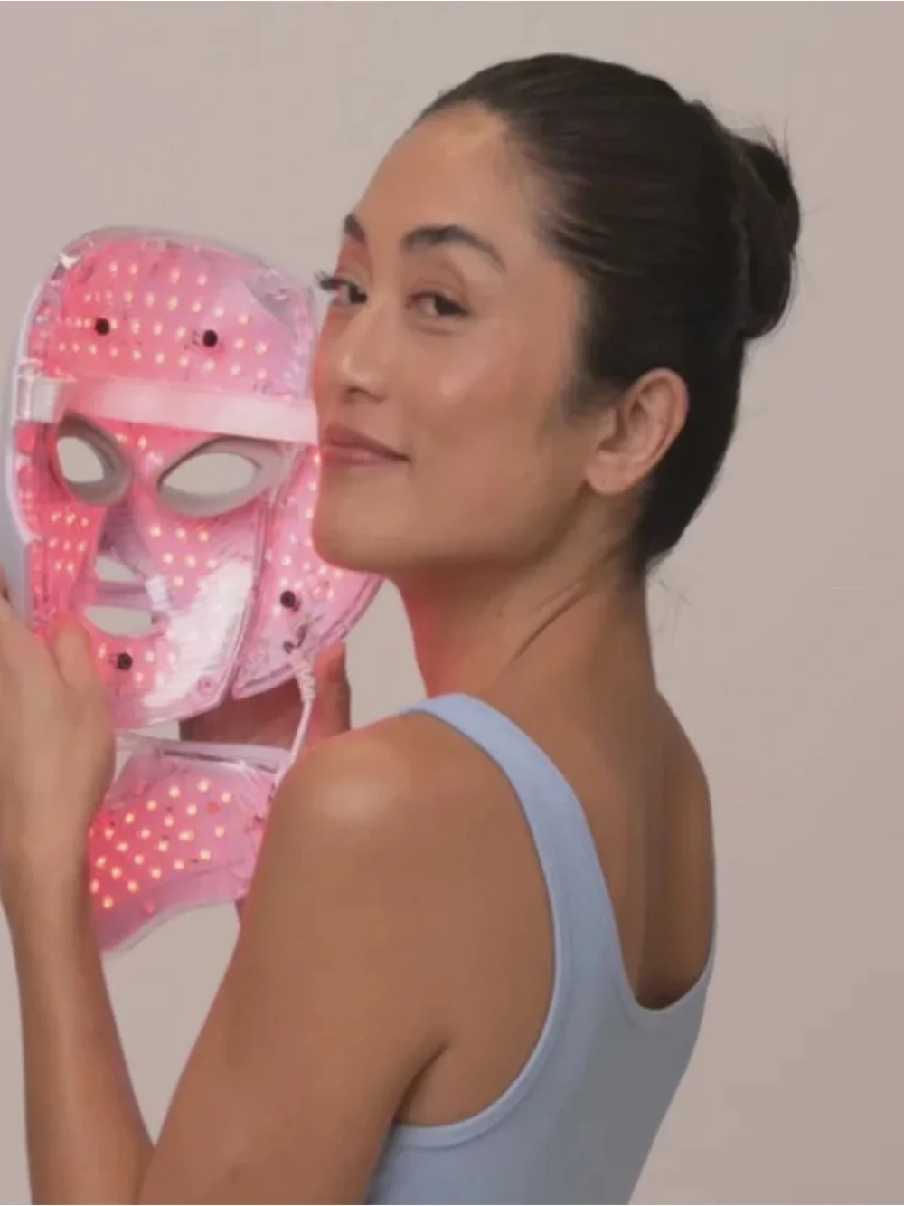 Evertone Omniglow LED Face & Neck LED + Microcurrent Mask (Plus User Manual) ❤️